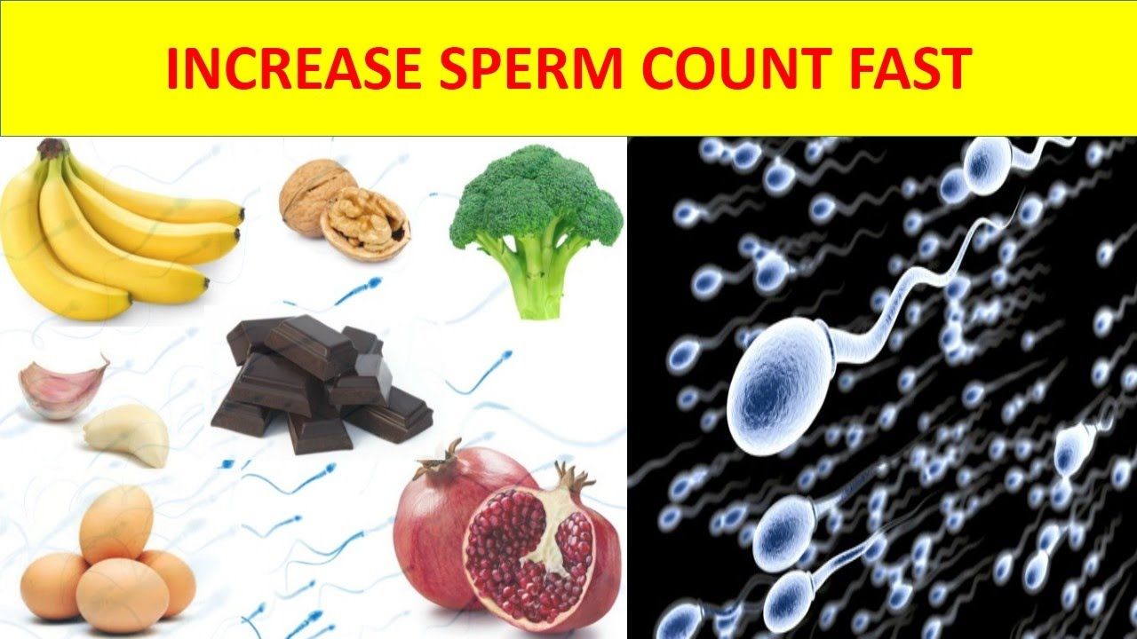 Food to boost sperm count