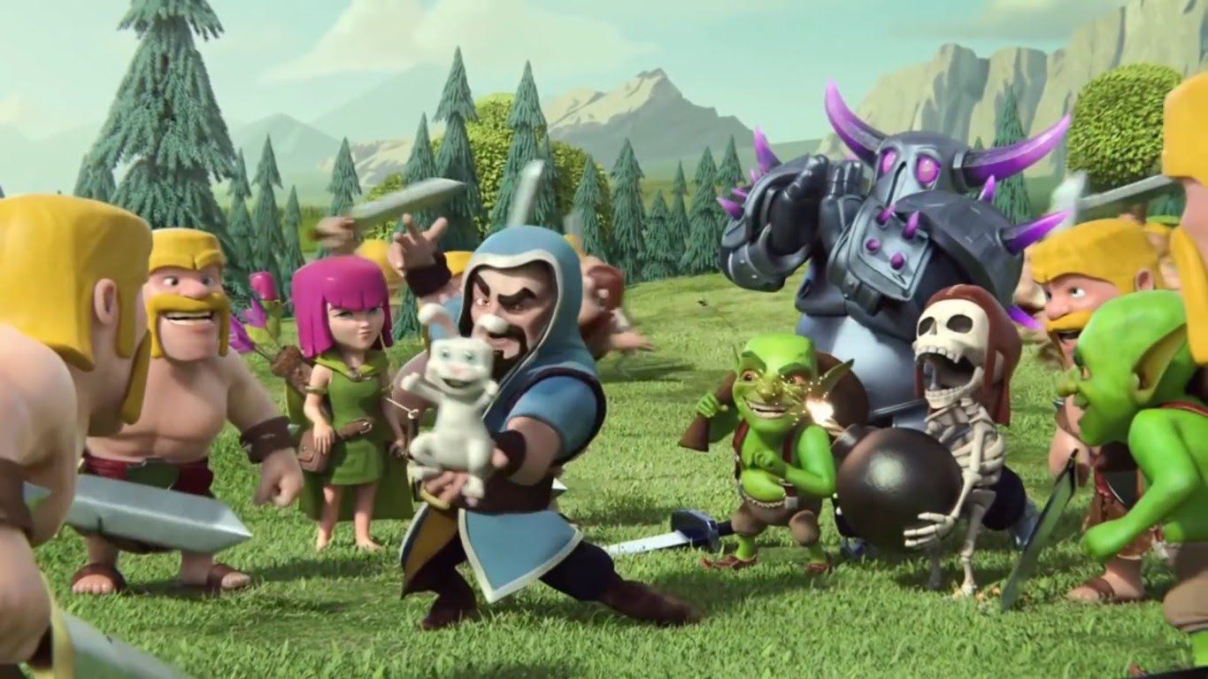 Funny clash of clans animations