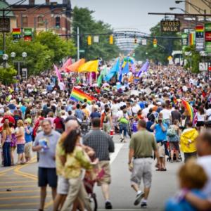 Gay pride parade columbus
