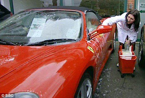 best of Washing a car Girls iran