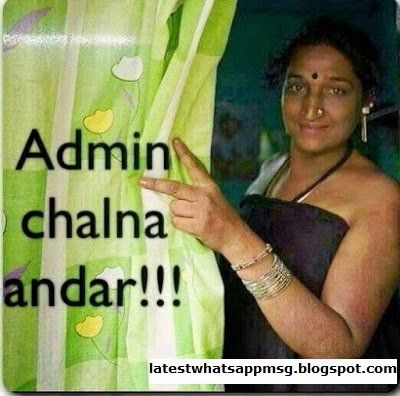 Hindi admin jokes