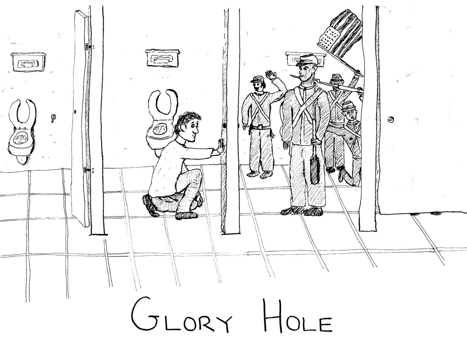 History of the gloryhole