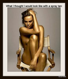 Gr8 B. reccomend Hot nude girls with spray tan