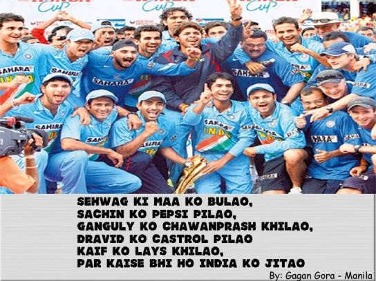India cricket team jokes