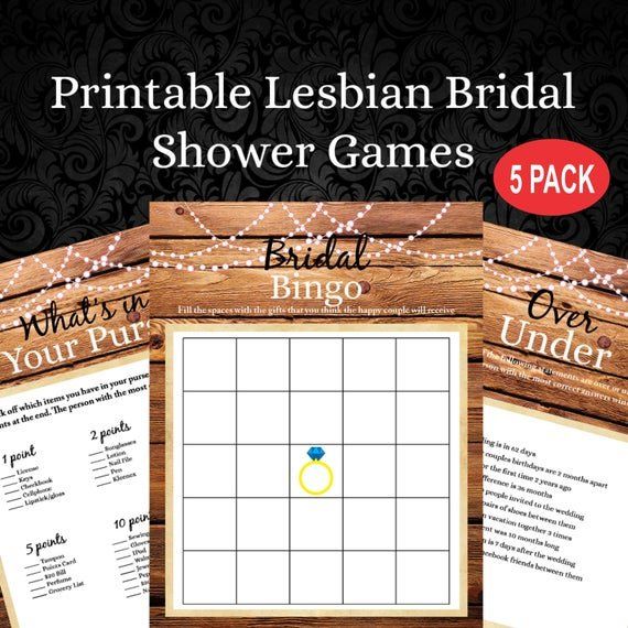 best of Wedding shower Lesbian