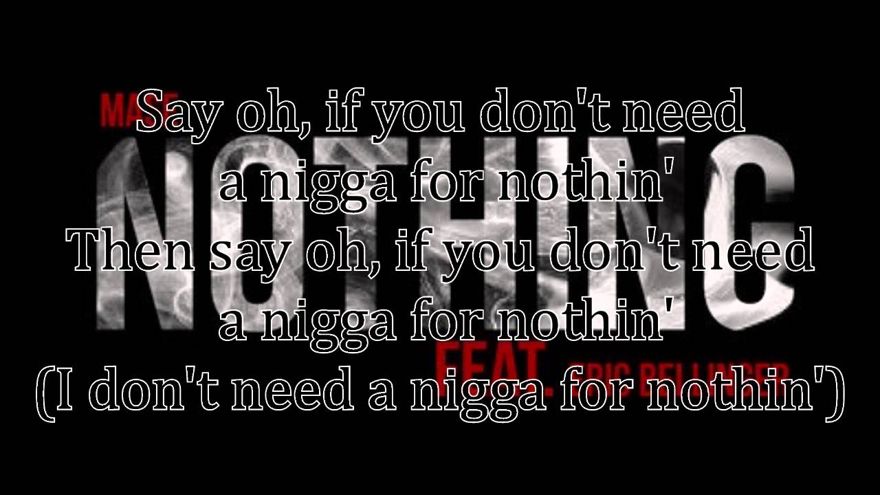 best of Of Lyrics nothing cock to