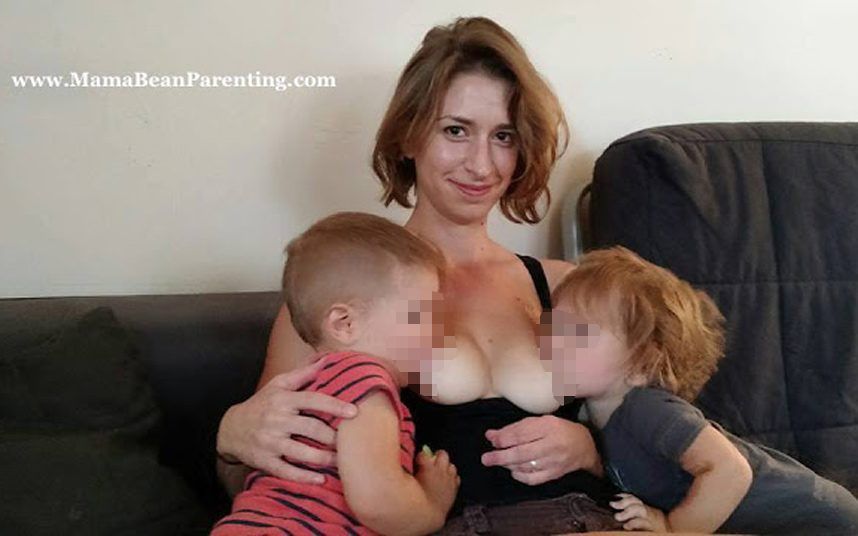 Mom breastfeeding daughter porn