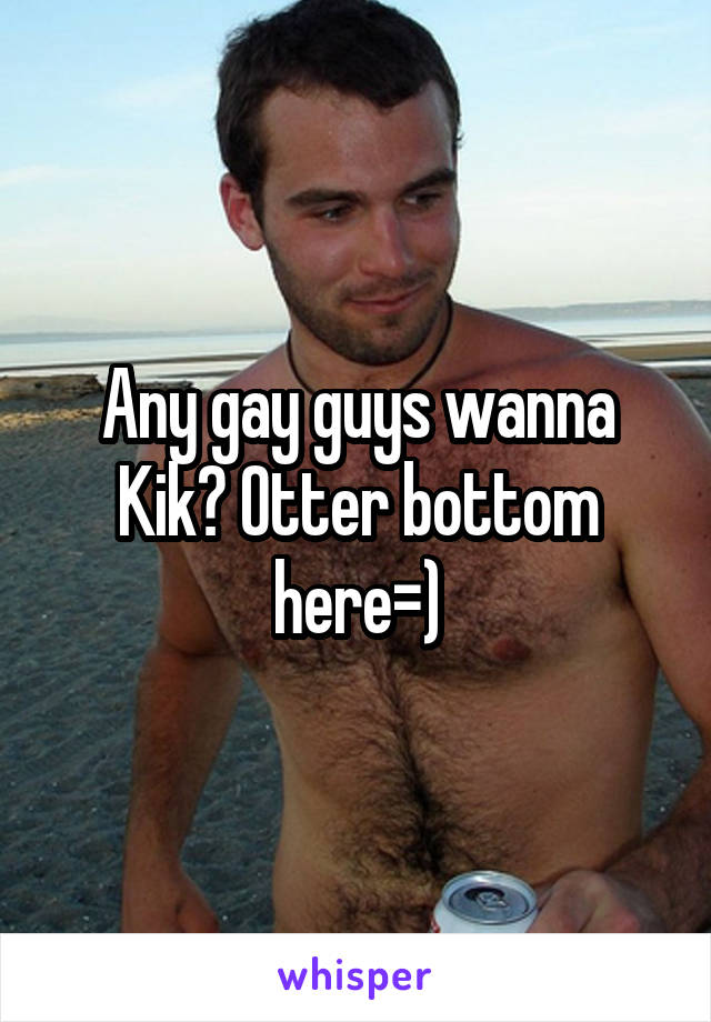 best of Gay man Otter
