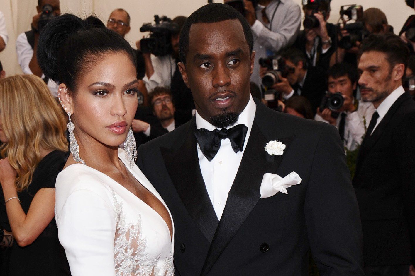 Puff daddy and wife