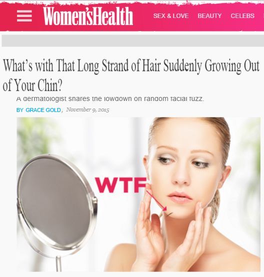 Taz reccomend Women needing to remove facial hair